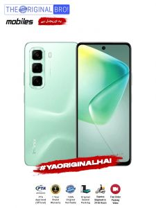 Infinix Hot 50 - 8GB RAM - 128GB Storage - PTA Approved - 12 Months Warranty - Green - The Original Bro Mobiles - TOB33